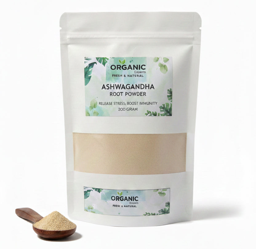 Organic Ashwagandha Powder – Stress & Energy Support