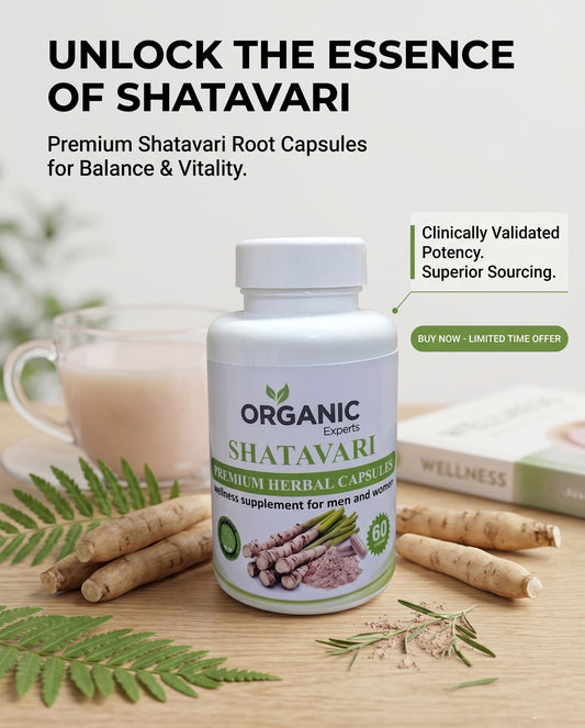 Shatavari 60 Capsules – Women’s Wellness Support