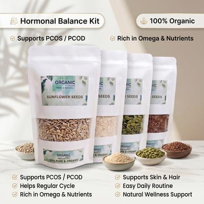 Seed Cycle  Kit | 4 Essentials for Hormonal Balance - 600g