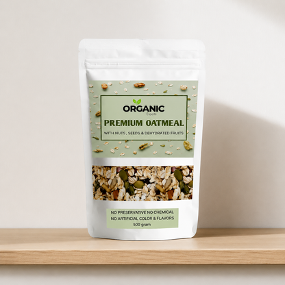 Organic Oatmeal Powder – High Fiber Daily Nutrition