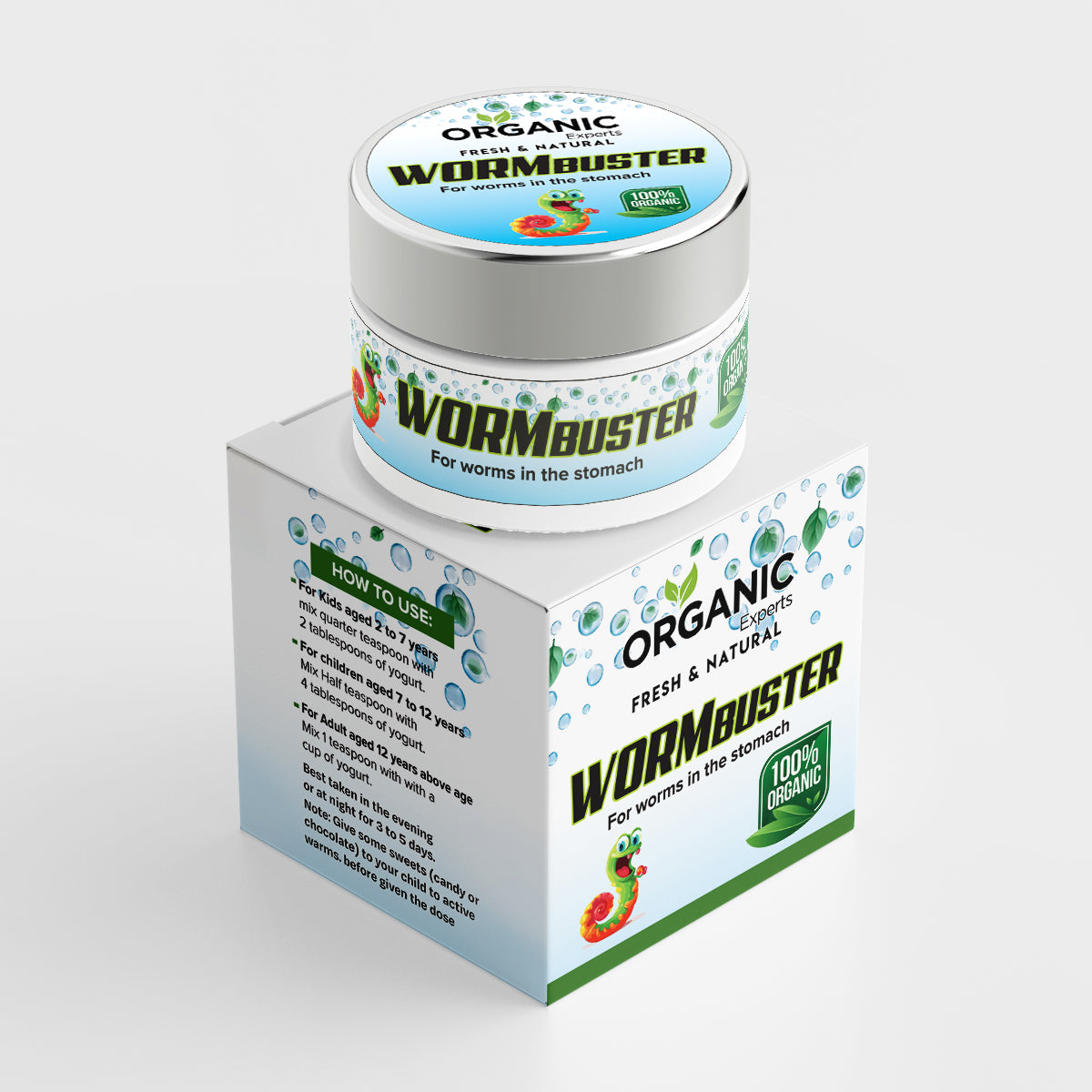 Organic WORMbuster –  for Stomach Worms