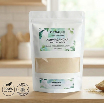 Organic Ashwagandha Powder – Stress & Energy Support