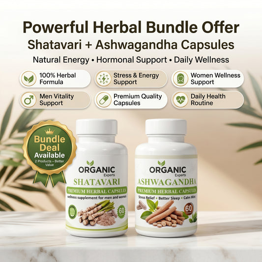 Bundle Offer - Shatavari & Ashwagandha Capsules (60each)