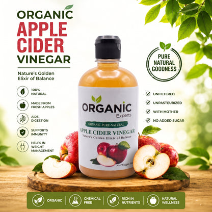 Apple Cider Vinegar with Mother – Raw & Unfiltered