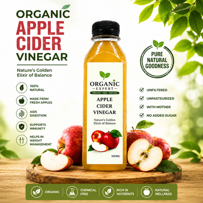 Apple Cider Vinegar with Mother – Raw & Unfiltered
